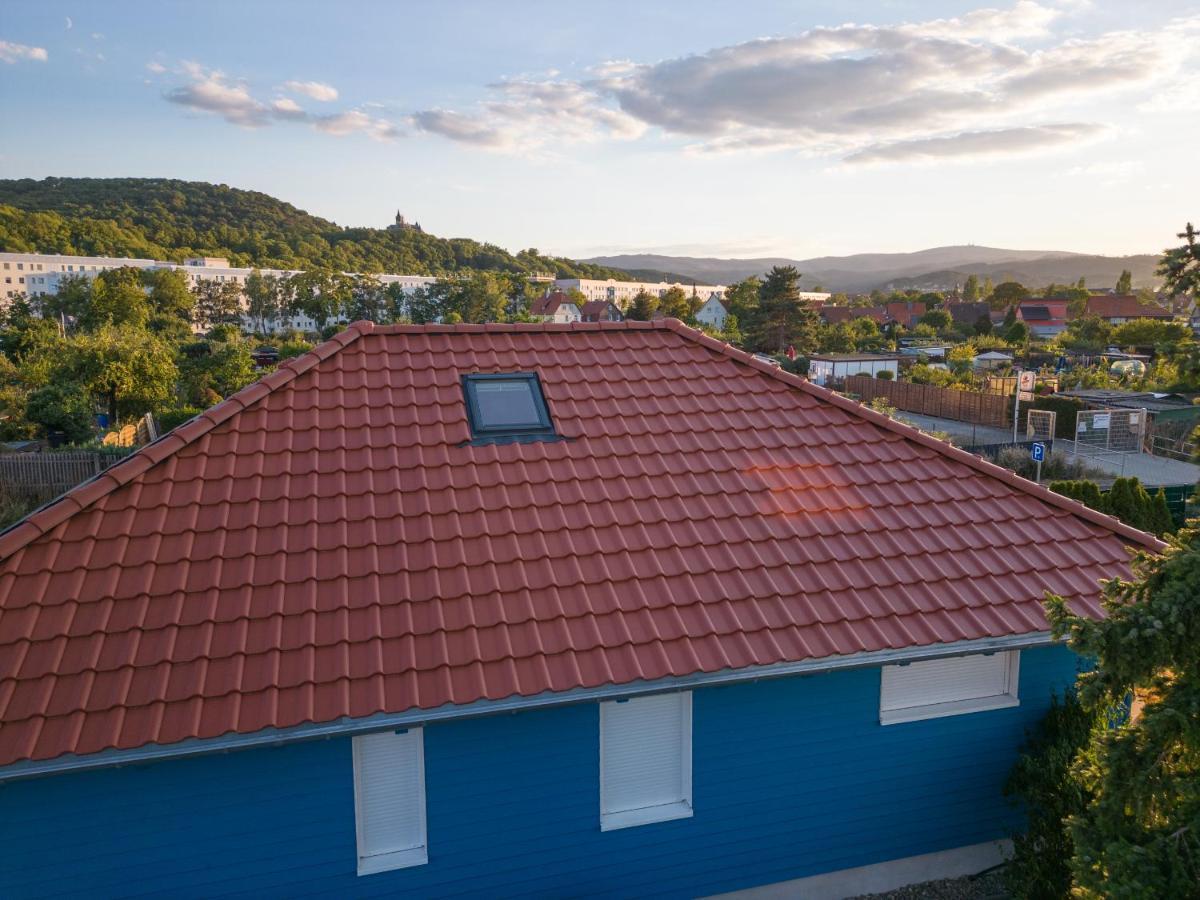 Blaues Ferienhaus Wernigerode Exteriér fotografie